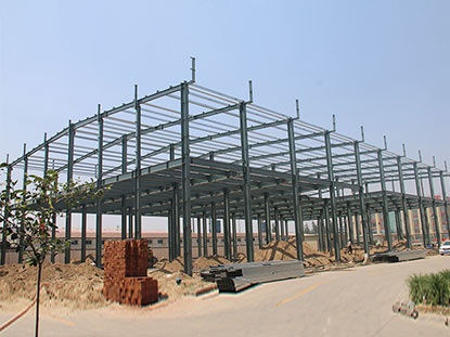 Chile two-storey steel warehouse building
