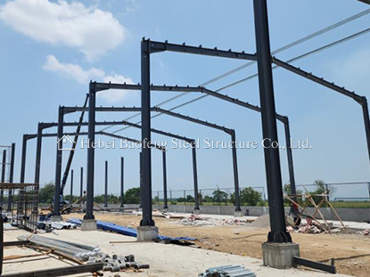 Large size steel warehouse build in Philippines